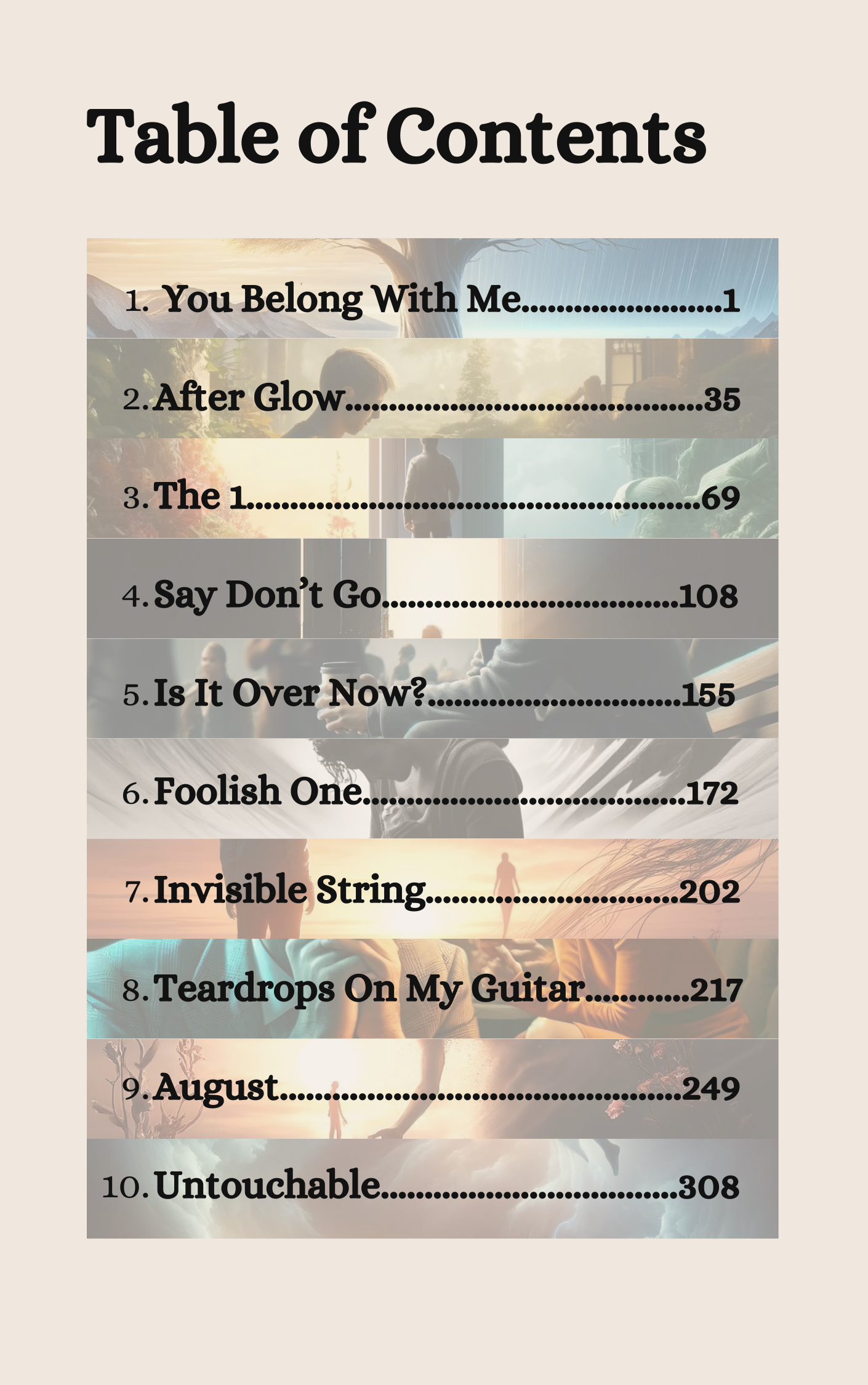 Unrequited Love: Taylor’s Version Series 1 - Image 3
